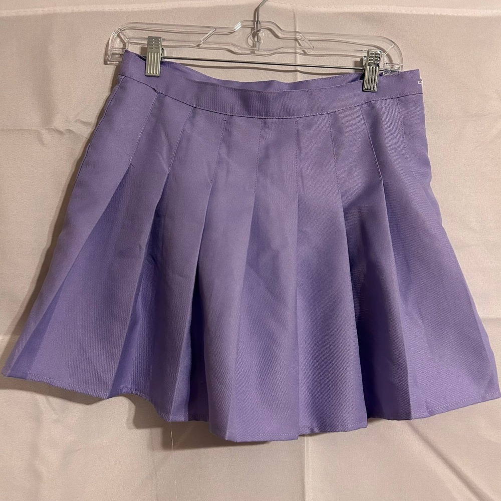 Purple tennis skirt size‎ medium in good condition women's pleated